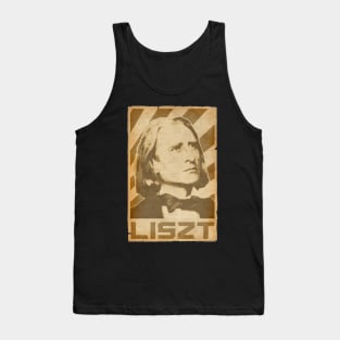 Franz Liszt Retro Propaganda Tank Top